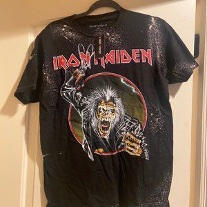 Iron Maiden Distressed Mens Shirt